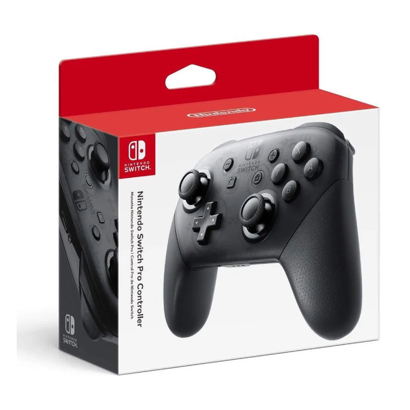 Nintendo Switch Pro Wireless Controller - Black - وحدة تحكم